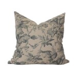 Creek Floral Pillow, Tan, 20 X 20