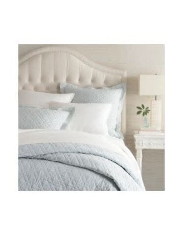 Washed Linen Quilt, Sky, Full/Queen Bedding