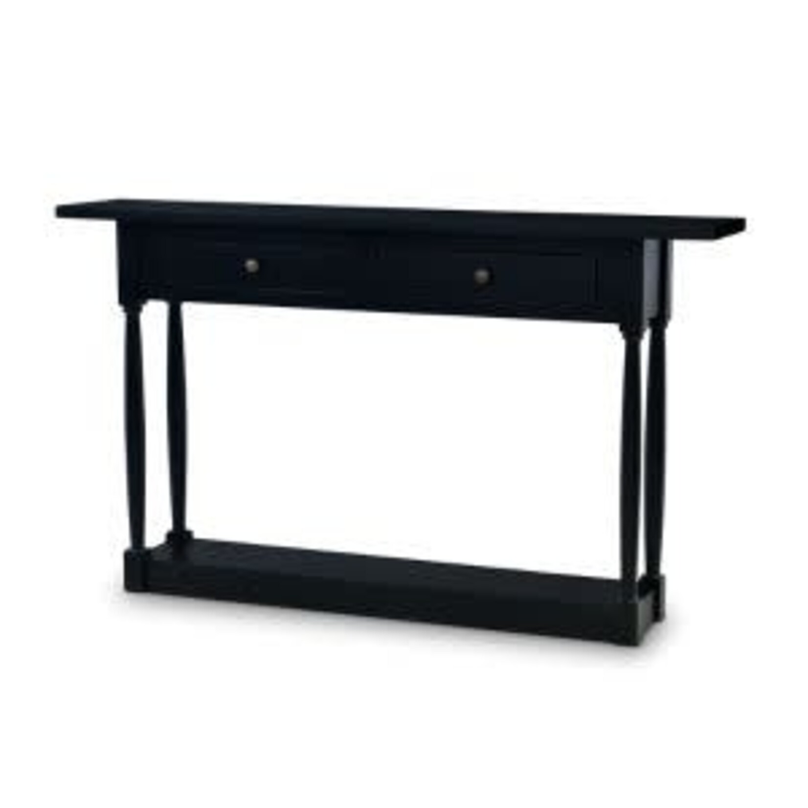 Antoinette Hall Table, Batavia Black, 60 X 12 X 35