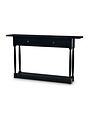 Antoinette Hall Table, Batavia Black, 60 X 12 X 35, Furniture Available for Local Delivery or Pick Up