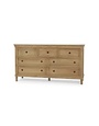 Hayward 7-Drawer Dresser, Fruitwood, 72 X 18 X 39, Furniture Available for Local Delivery or Pick Up
