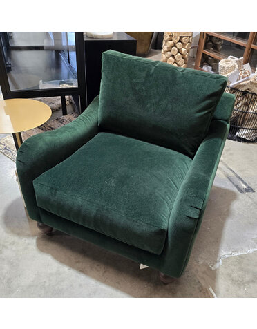 Younger Furniture Aspen Chair Bubble Leg 4112 M Fabric