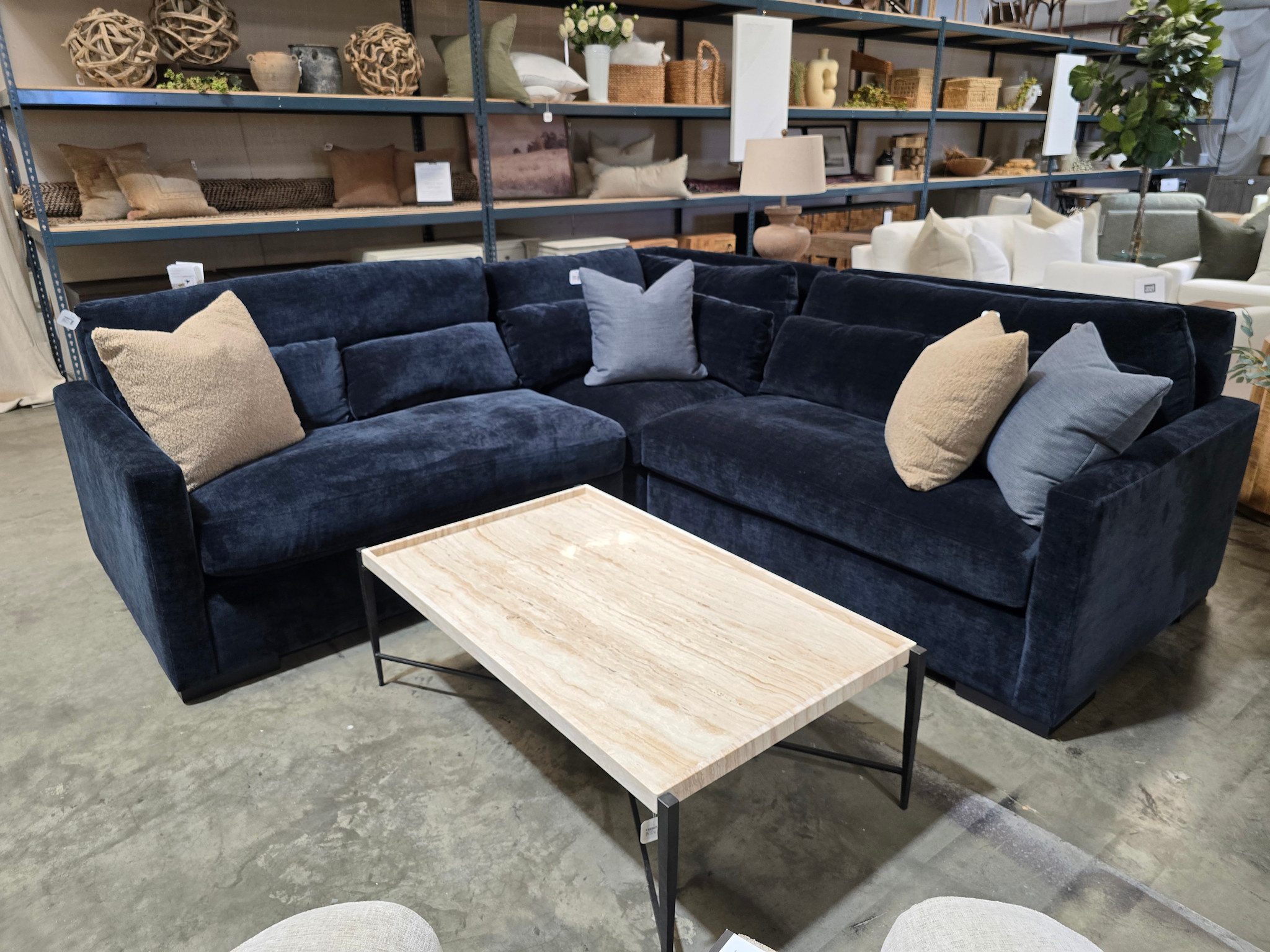 Super Chill Sectional, 4120 O Fabric LALS/RALS/CC