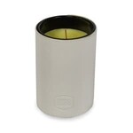 Blue Ocean Traders Candle & Whiskey Tumbler, Cotton Frais, White