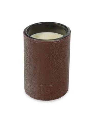 Blue Ocean Traders Candle & Whiskey Tumbler, Woody Spice, Brown
