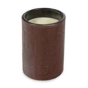 Blue Ocean Traders Candle & Whiskey Tumbler, Woody Spice, Brown