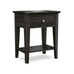 Durham Furniture Urbane Night Table, Smoke, 21.75 X 16.25 X 26.5