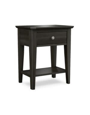 Durham Furniture Urbane Night Table, Smoke, 21.75 X 16.25 X 26.5, Furniture Available for Local Delivery or Pick Up