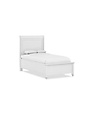 Durham Furniture Perfectbalance Beds Twin Sleigh Headboard, White, 42.25 X 5.25 X 54, Furniture Available for Local Delivery or Pick Up