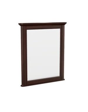 Durham Furniture Westend Vertical Frame Mirror, Cinder Maple, 36.5 X 3 X 42, Mirror Available for Local Delivery or Pick Up