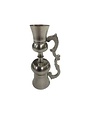 Madison Bay Co. Double Jigger with Ornate Handle, Pewter, 1 - 1.75 fl. oz.