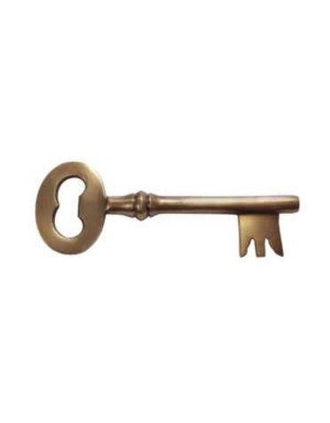 Madison Bay Co. Key Bottle Opener, Antiqued Brass, 6.25 in.