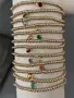 Morgan & Me Designs Morgan & Me 3mm 14k Gold Filled Bracelet with Birthstone Charm