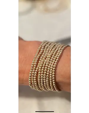 Morgan & Me Designs Morgan & Me 4mm 14k Gold Filled Bracelet