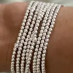 Morgan & Me Designs Morgan & Me 3mm Sterling Silver or 14k Gold Filled Bracelet