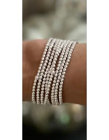 Morgan & Me Designs Morgan & Me 3mm Sterling Silver or 14k Gold Filled Bracelet