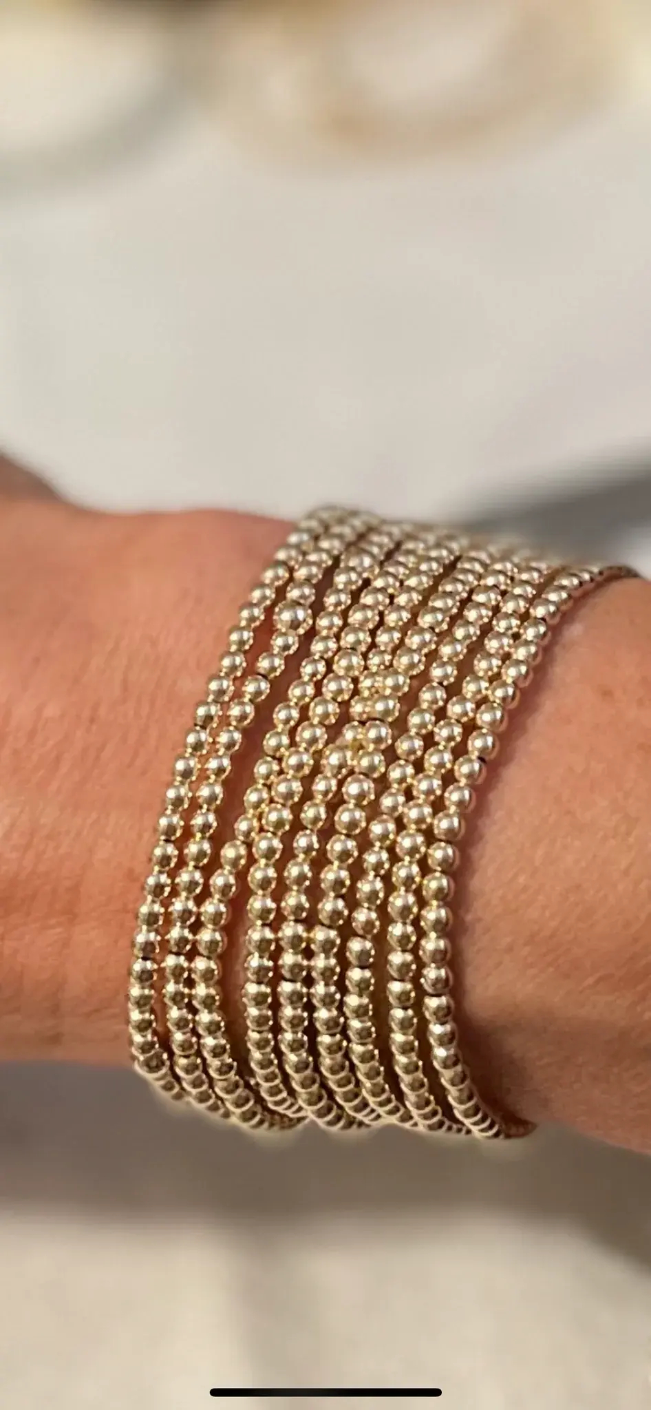 Morgan & Me Designs Morgan & Me 3mm Sterling Silver or 14k Gold Filled Bracelet