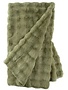 Fab Faux Throw, Olive, 50 X 70 in. Bedding