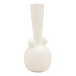 Xara Terracotta Vase, White, 8.5 X 21 in.