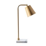 NuLoom Lincoln Brass & Marble Table Lamp, 31 in.