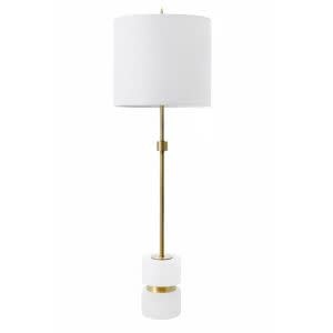 NuLoom Charlotte Marble Table Lamp, Bronze, 31 in., Lamp Available for Local Delivery or Pick Up