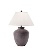 NuLoom Lindos  Resin Table Lamp, Gray, 30 in., Lamp Available for Local Delivery or Pick Up