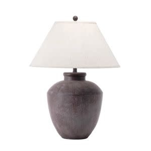 NuLoom Lindos  Resin Table Lamp, Gray, 30 in., Lamp Available for Local Delivery or Pick Up