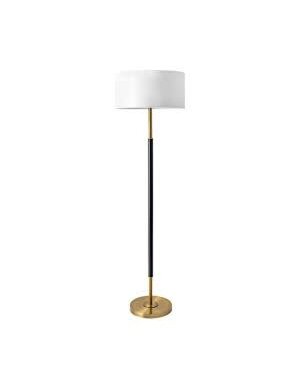NuLoom Marshall Metal Floor Lamp, Black, 61 in