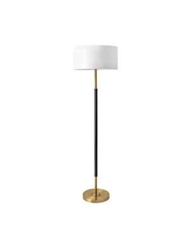 NuLoom Marshall Metal Floor Lamp, Black, 61 in