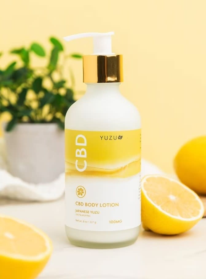 Yuzu Soap Yuzu CBD Body Lotion Japanese Yuzu 100mg