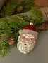 Ragon House Santa Head Ornament 4.75"