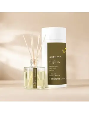 Rockaway Candle Co Rockaway Autumn Nights Reed Diffuser
