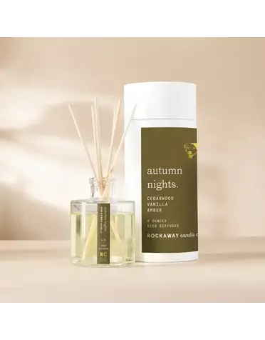 Rockaway Candle Co Rockaway Autumn Nights Reed Diffuser