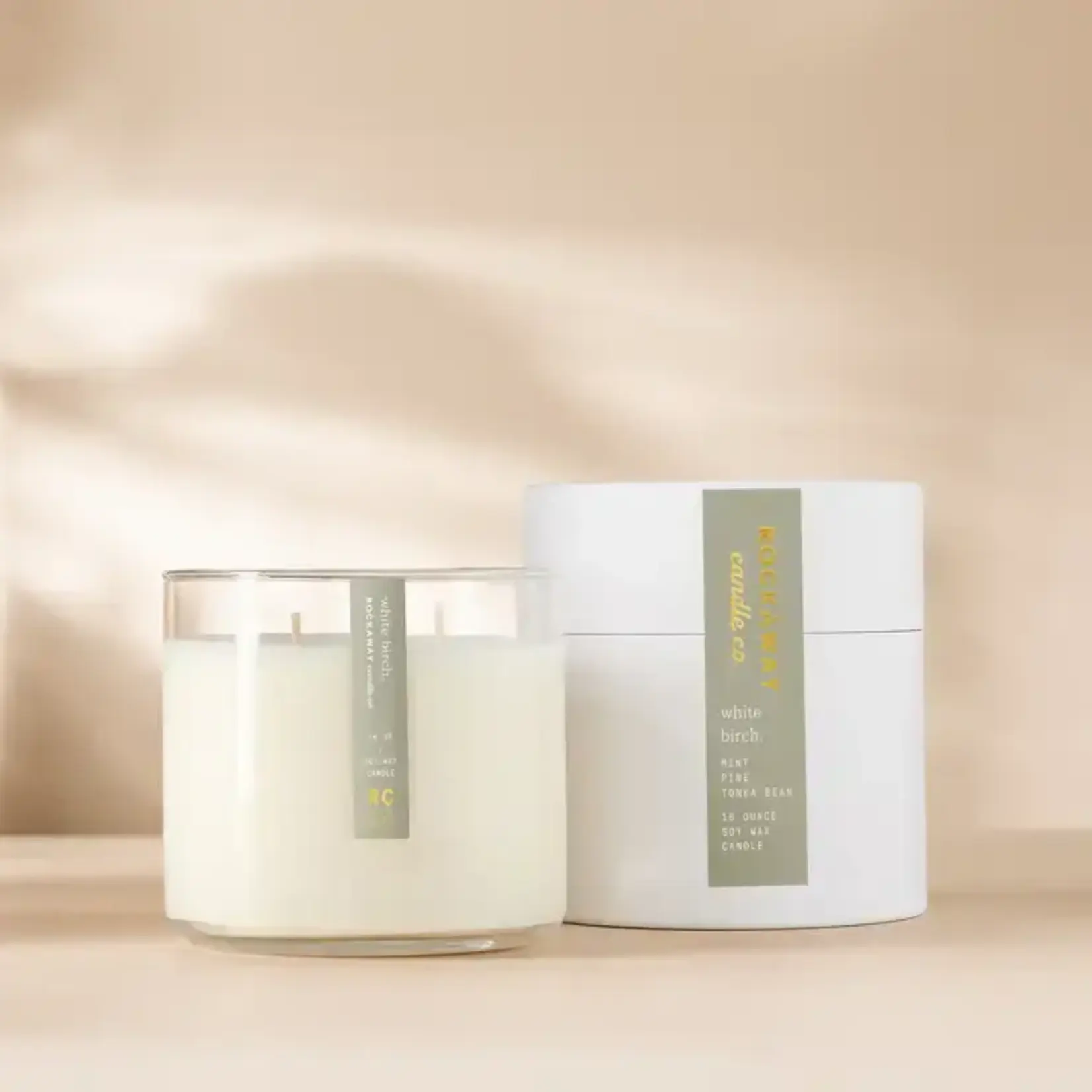 Rockaway Candle Co Rockaway White Birch Candle 16oz