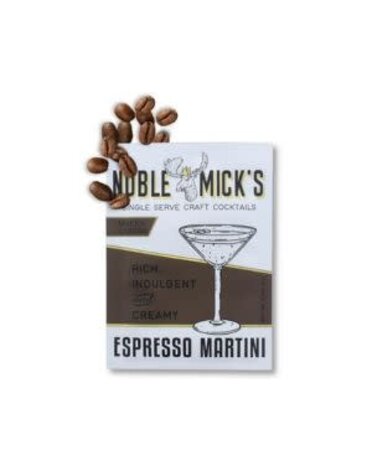 Noble Mick's Noble Mick's Single Serve Craft Cocktail, Espresso Martini
