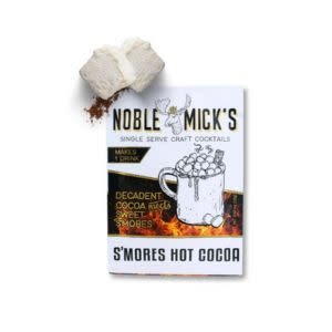 Noble Mick's Noble Mick's Single Serve Craft Cocktail, S'mores Hot Cocoa