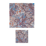 Square Paper Cocktail Marble Design, Pack of 50