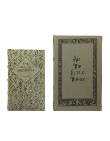 "All the Little Things" Book Storage Box Set, 10"x 7"