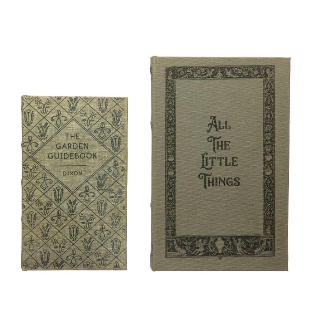 "All the Little Things" Book Storage Box Set, 10"x 7"