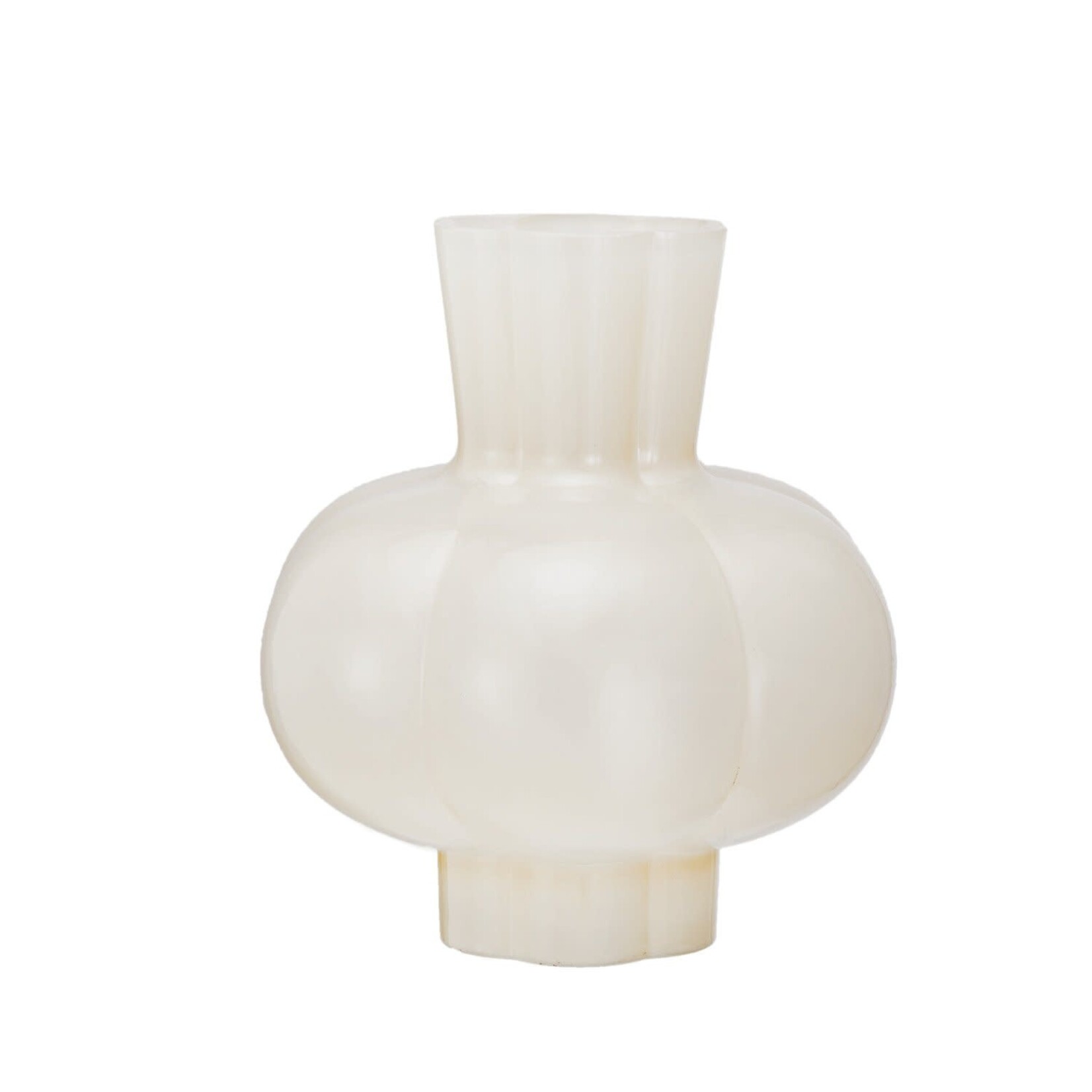 Glass Vase Opaque, 9 in.