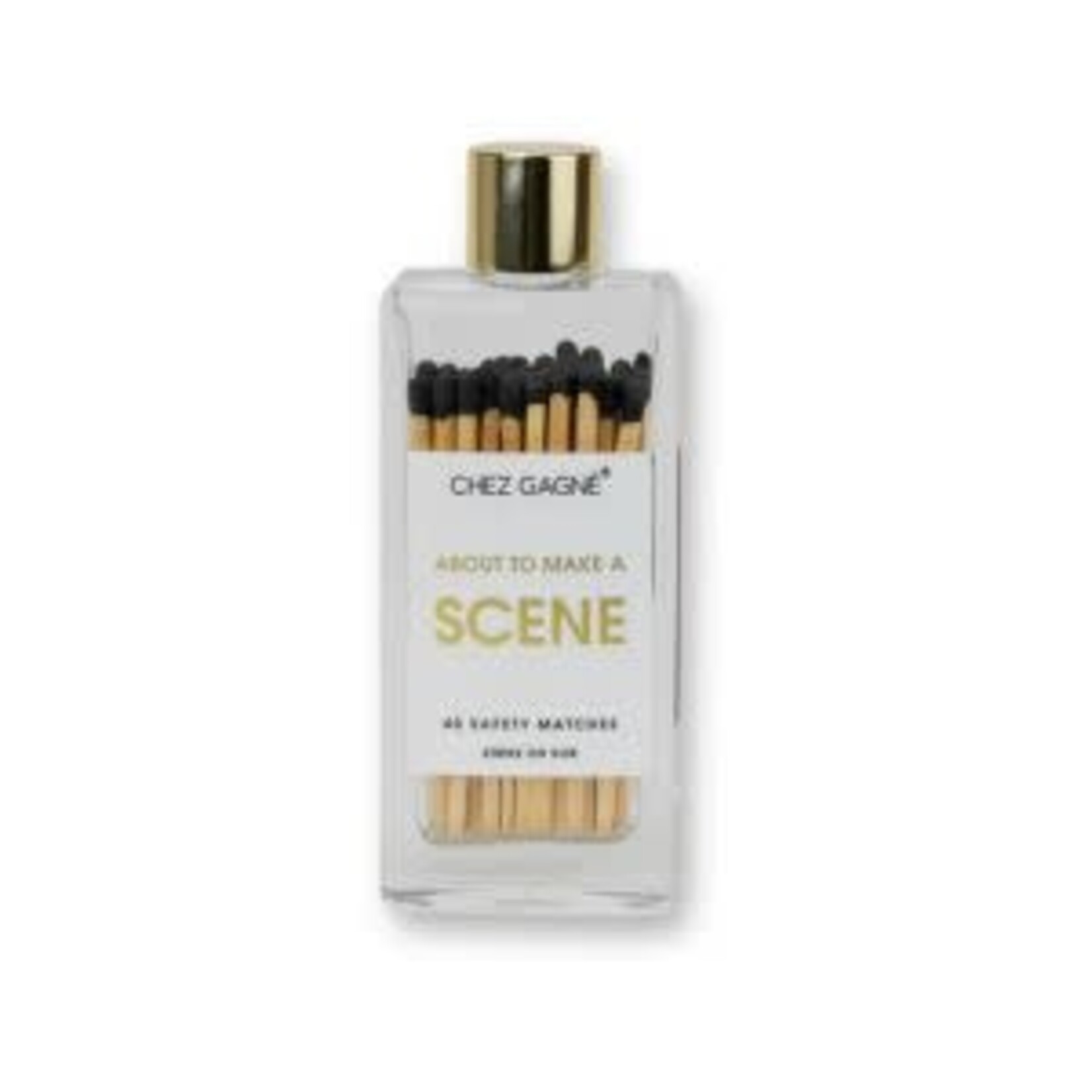 Chez Gagne Matches, Black, About to Make A Scene