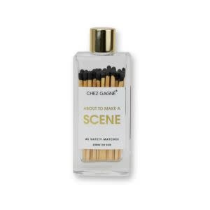 Chez Gagne Matches, Black, About to Make A Scene
