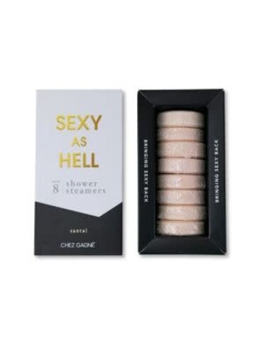 Chez Gagne Shower Steamers, Sexy As Hell, Santal