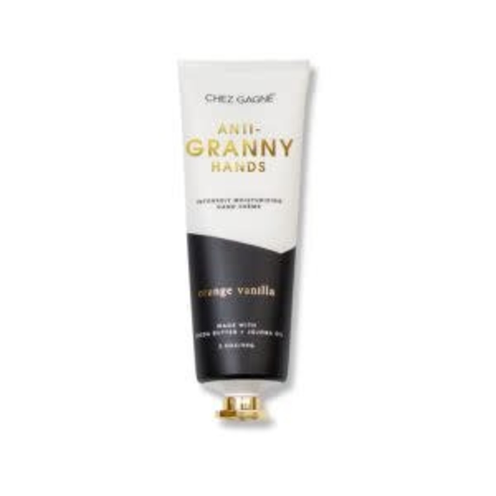 Chez Gagne Hand Creme, Anti Granny Hands, Orange Vanilla