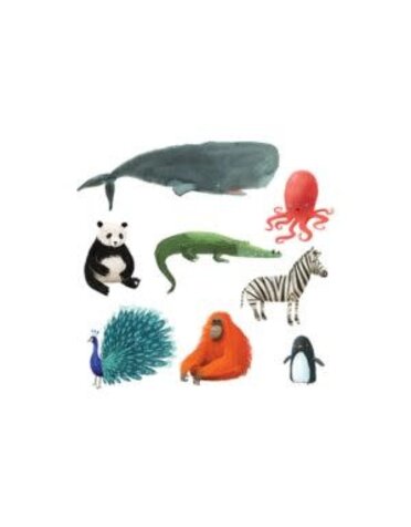 Tattly Wildlife Tattoos, Set of 8