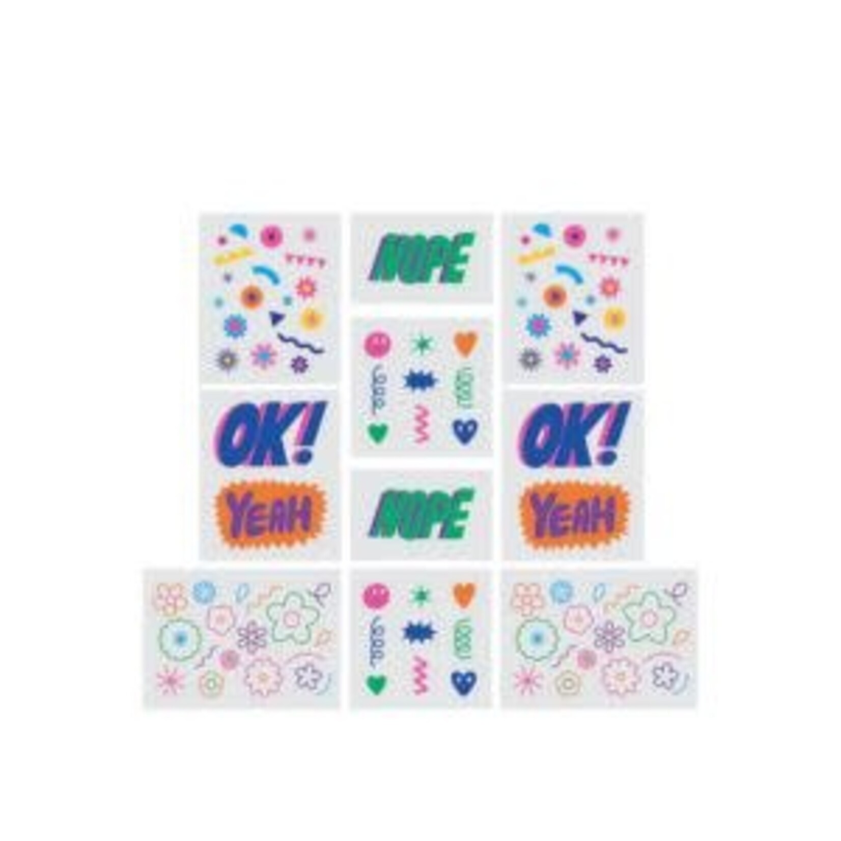 Tattly Tiny Things Tatoo Tin, Set of 10