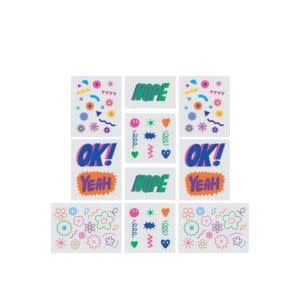 Tattly Tiny Things Tatoo Tin, Set of 10