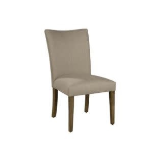 Sasha Dining Chair, Grey Washed and Barbury Linen, 21 X23 X 38, Furniture Available for Local Delivery or Pick Up