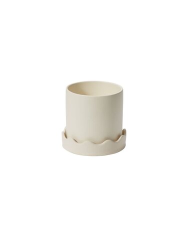 Pissarro Pot w Saucer 6 x 5.75