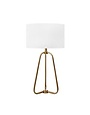 NuLoom Captiva Metal Table Lamp, Brass, 26 in., Lamp Available for Local Delivery or Pick Up